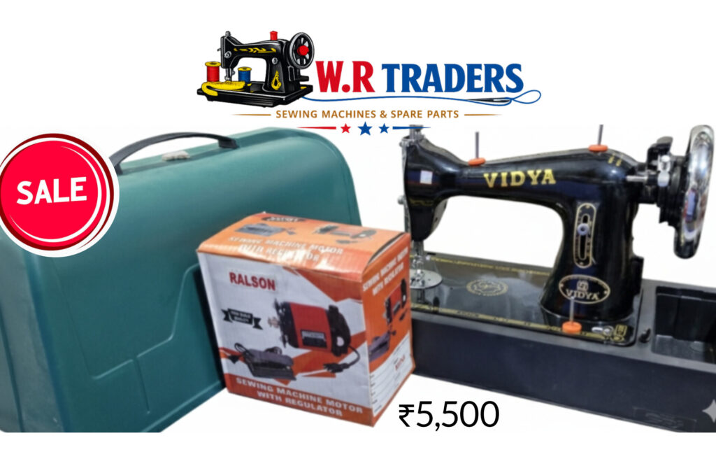 Vidya Sewing Machine Hyderabad Wholesale @ W.R SEWING MACHINES HYDERABD